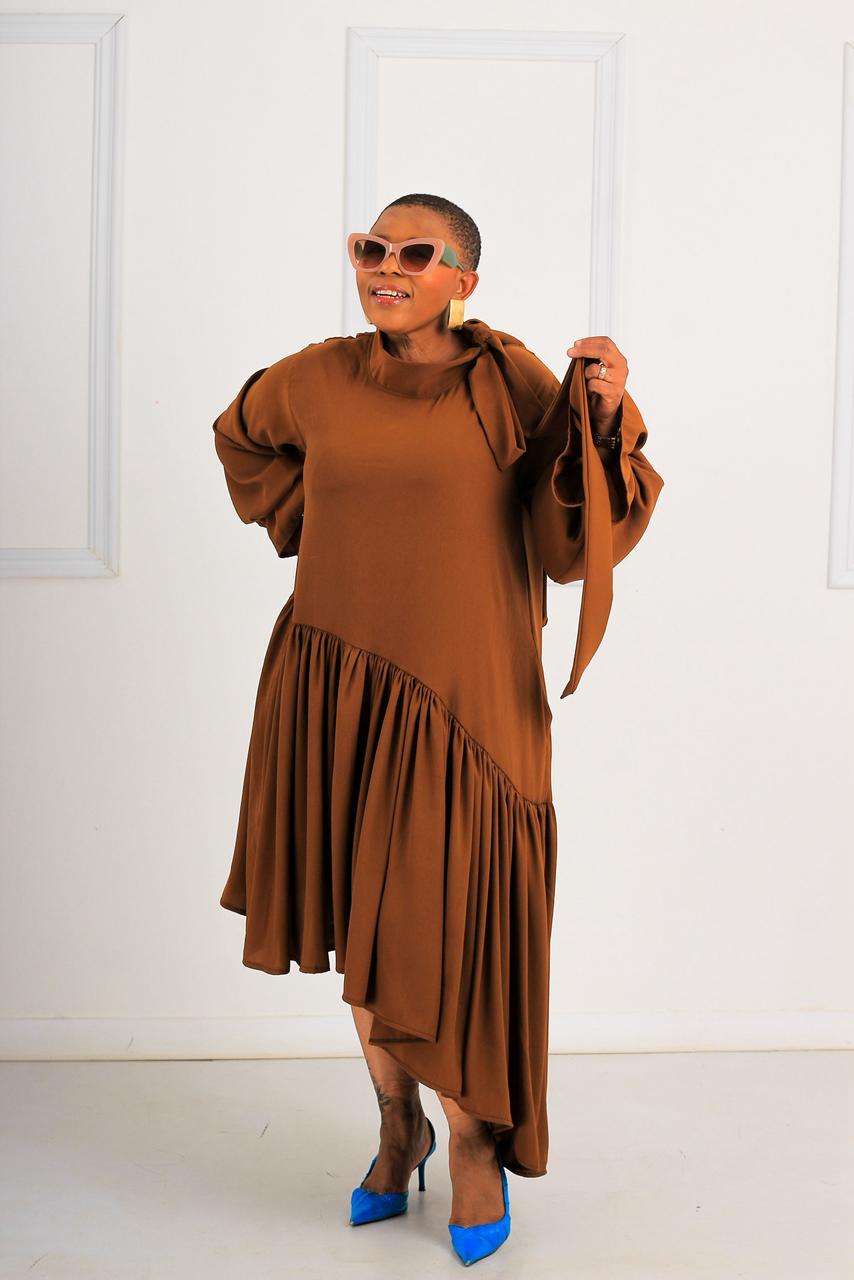 Tik Tok asymmetrical dress