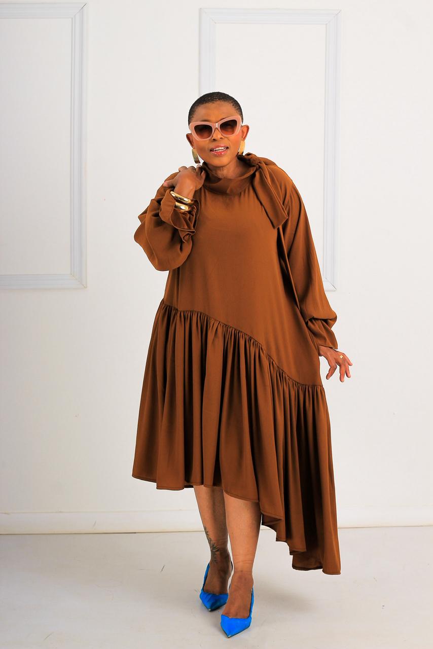 Tik Tok asymmetrical dress