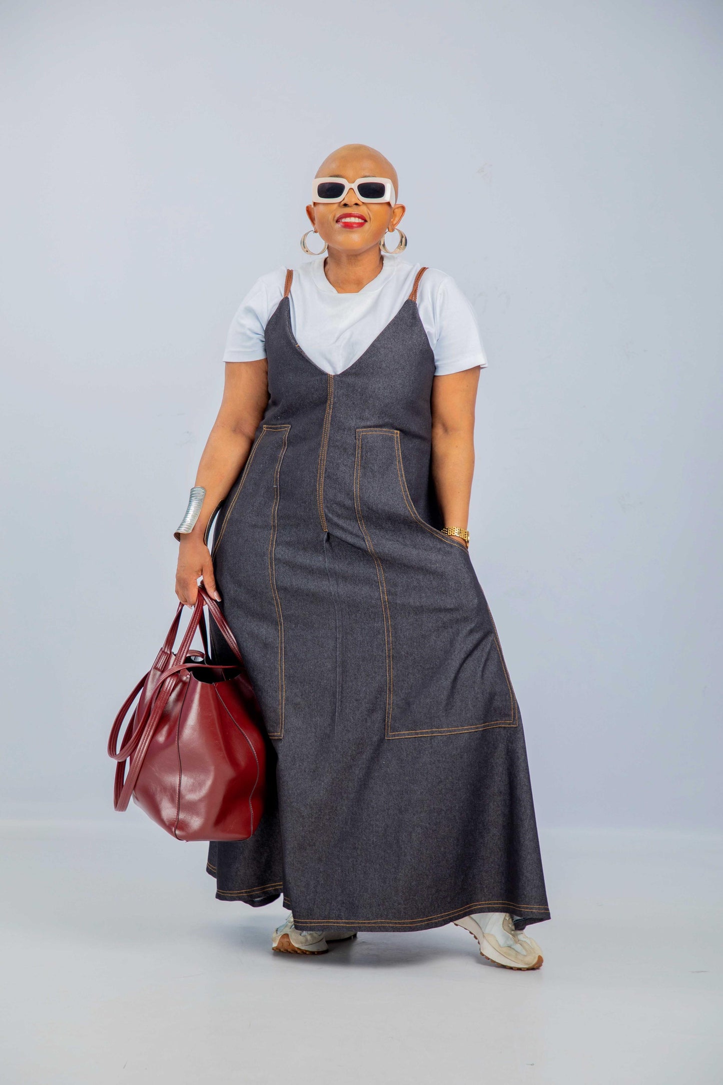 Denim dress