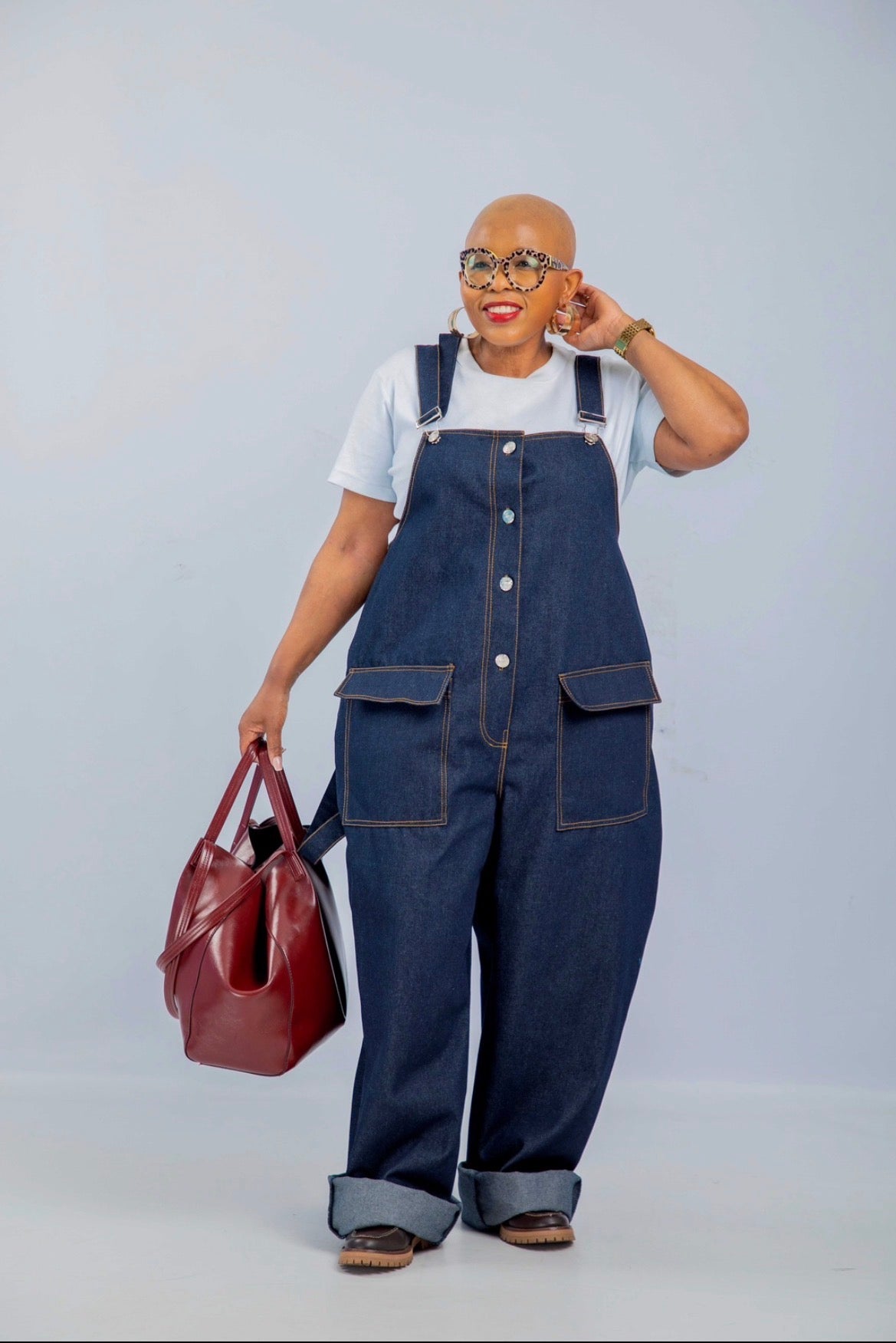 Denim Dungarees