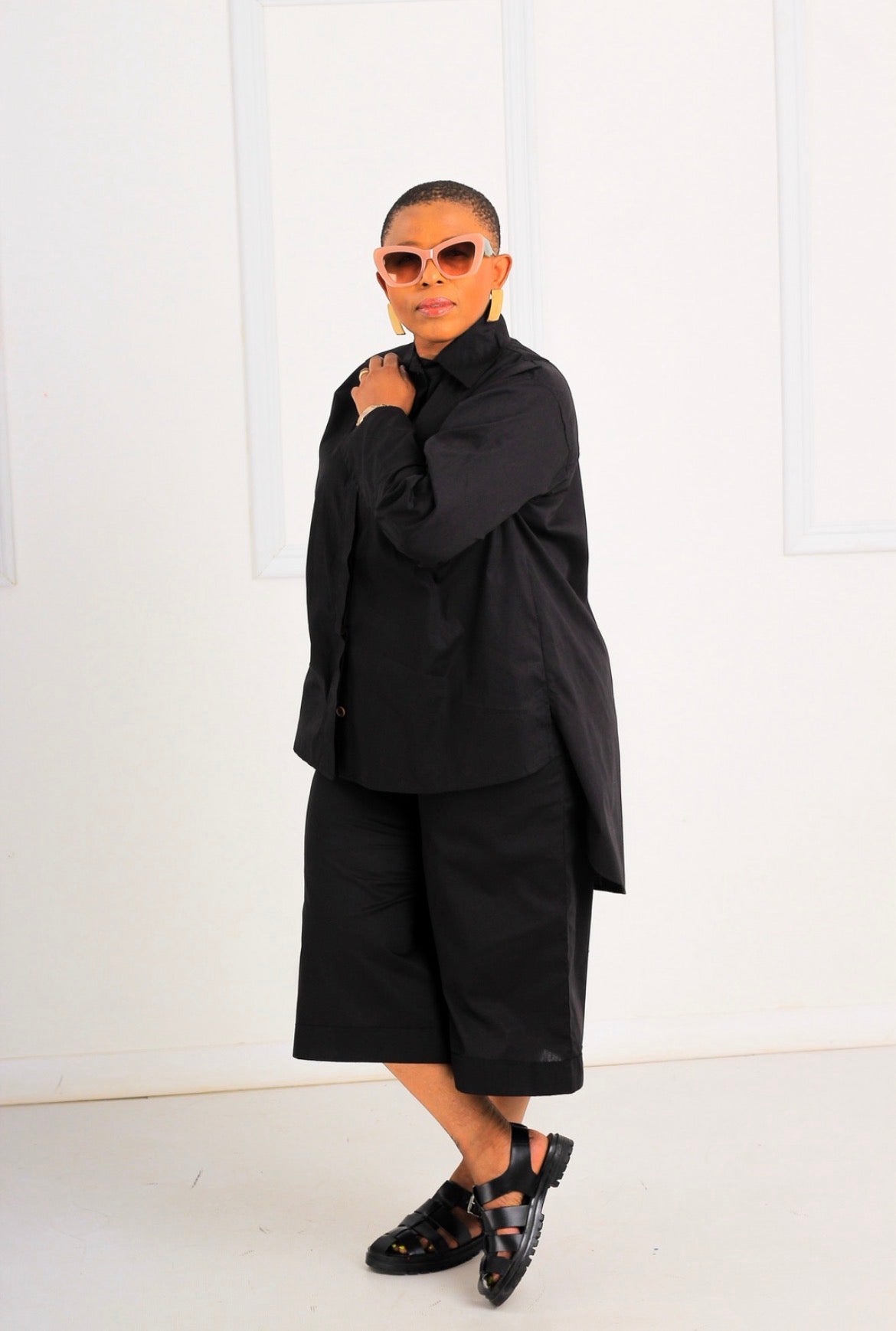 Cotton Bermuda set