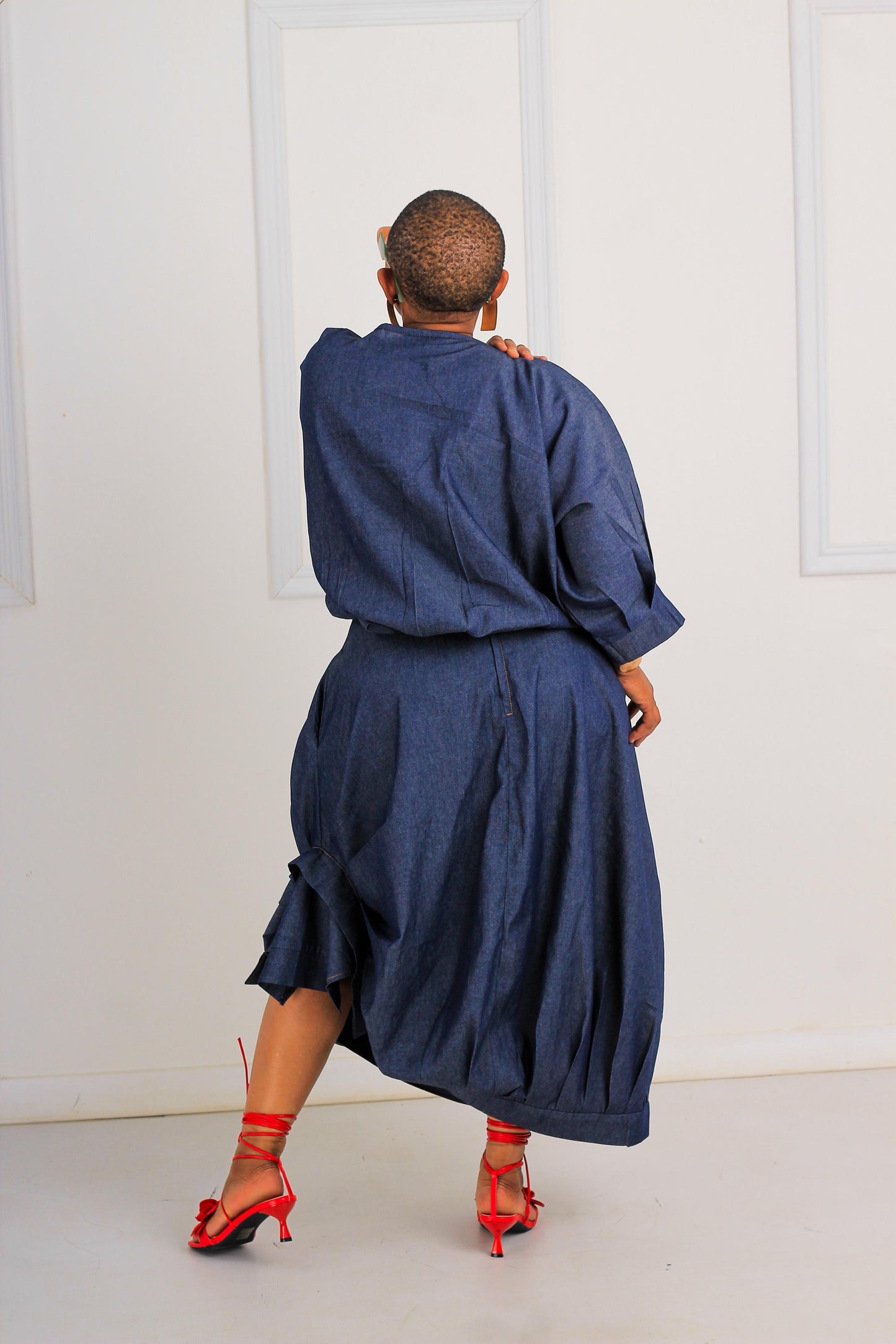 Denim affair set
