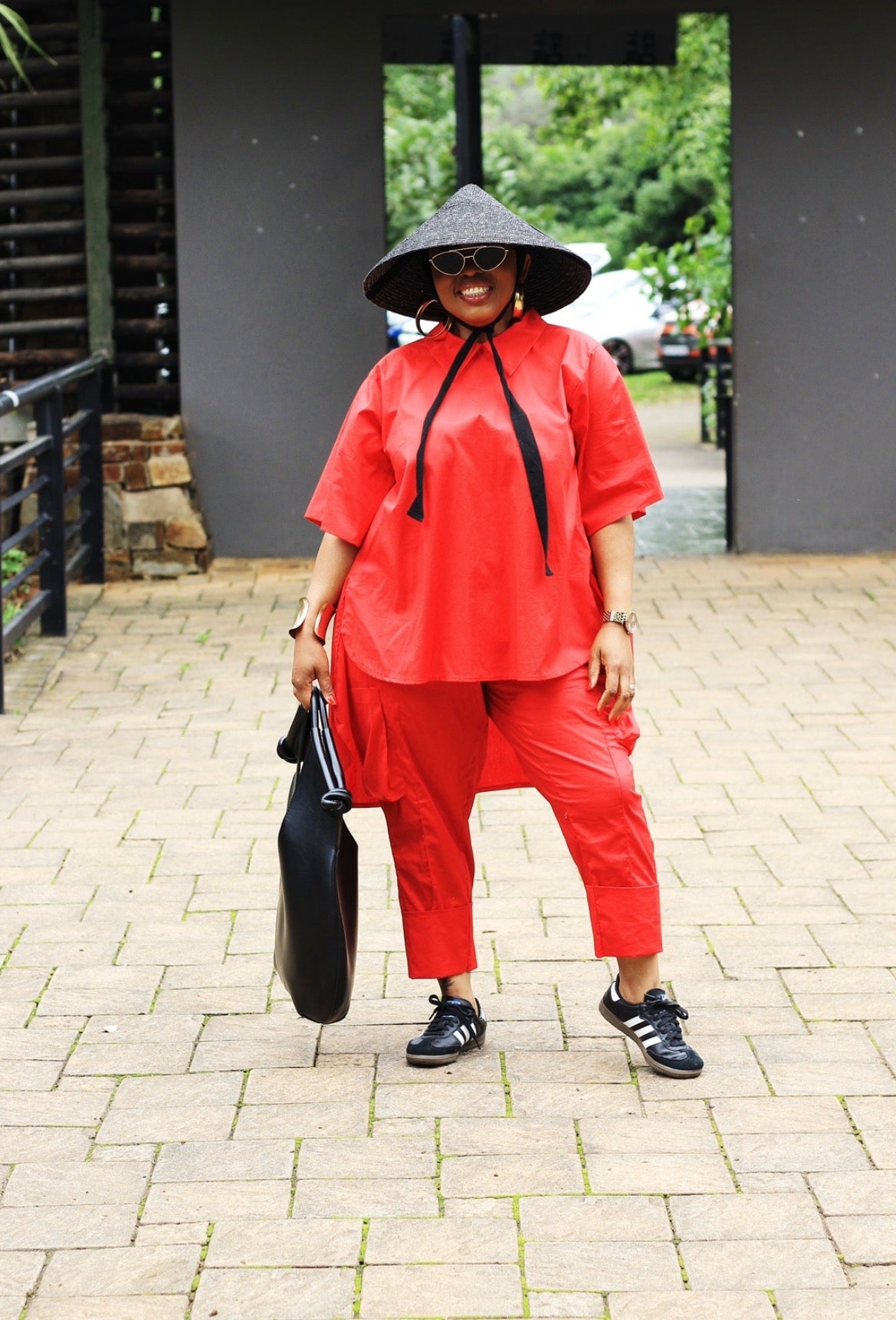 Stretch poplin set