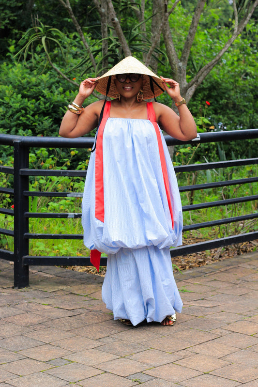 Colourful dress
