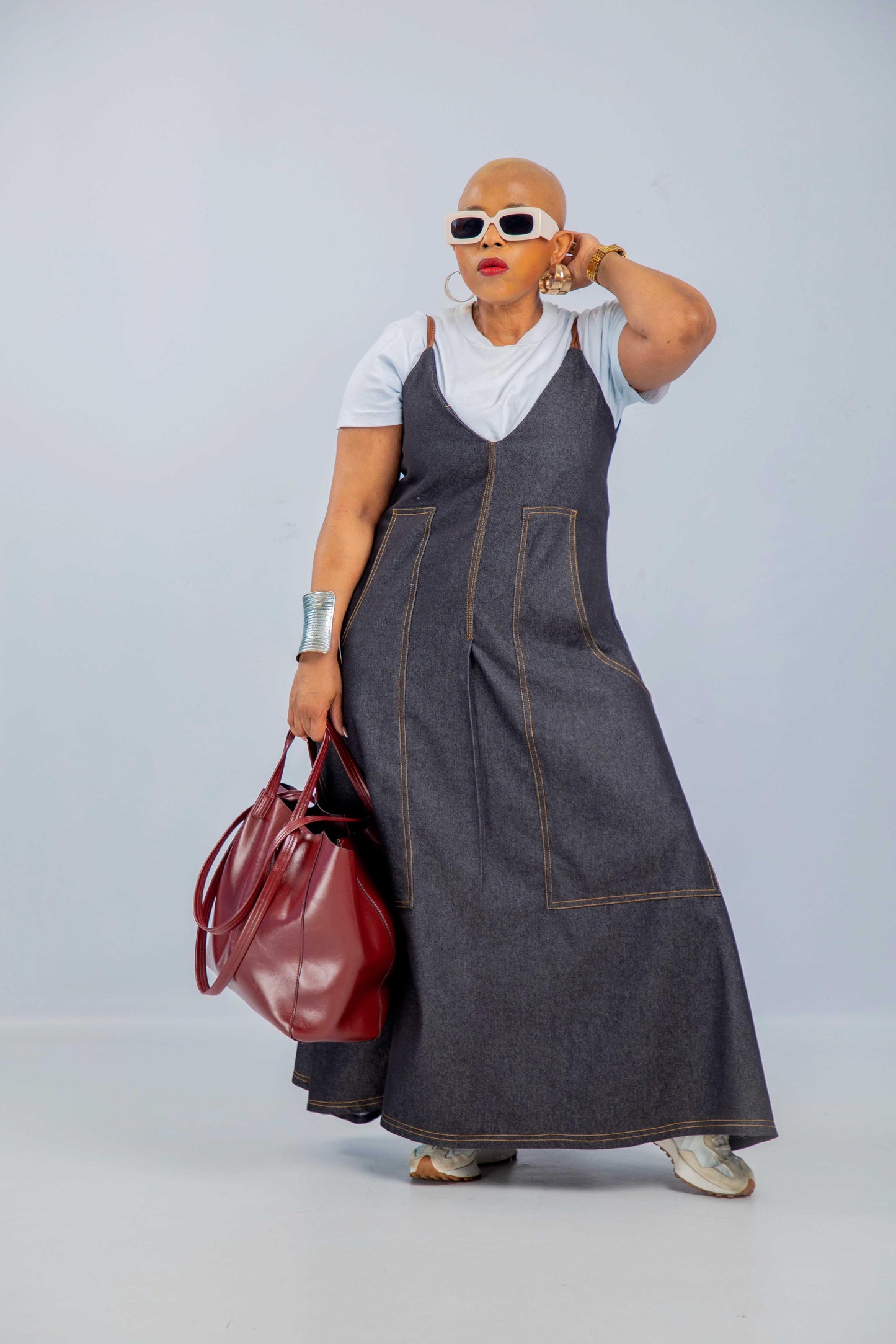 Denim dress