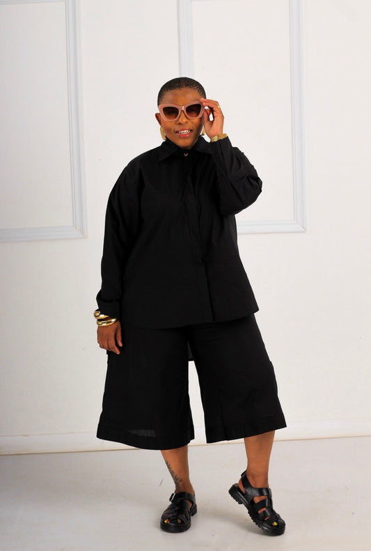 Cotton Bermuda set