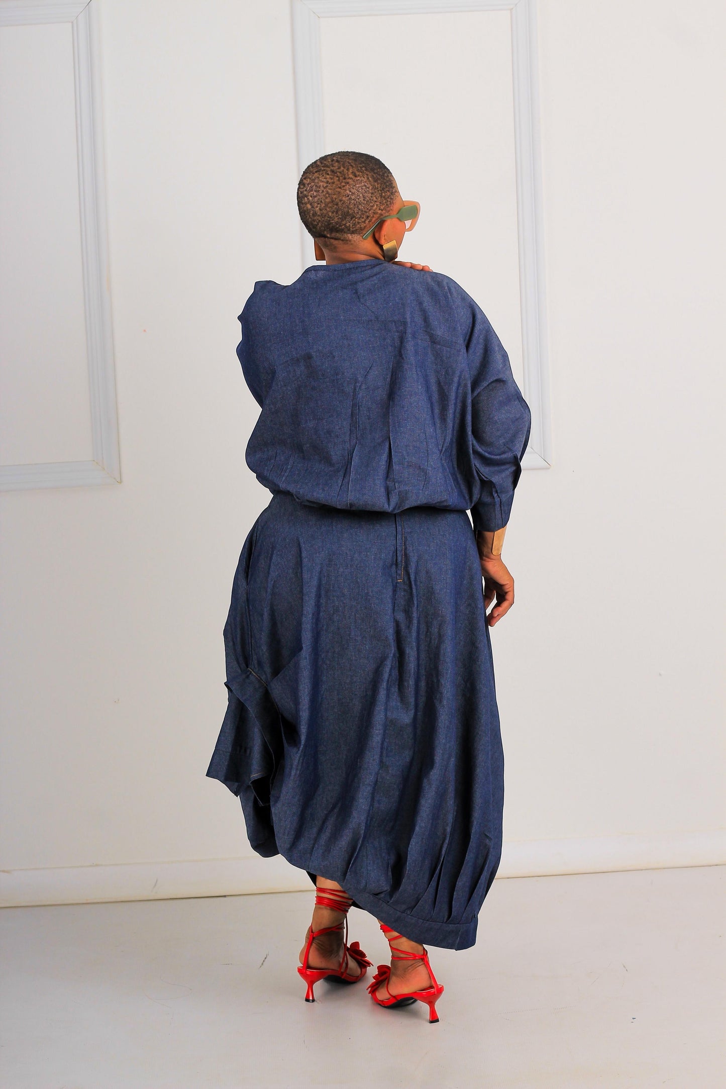 Denim affair set