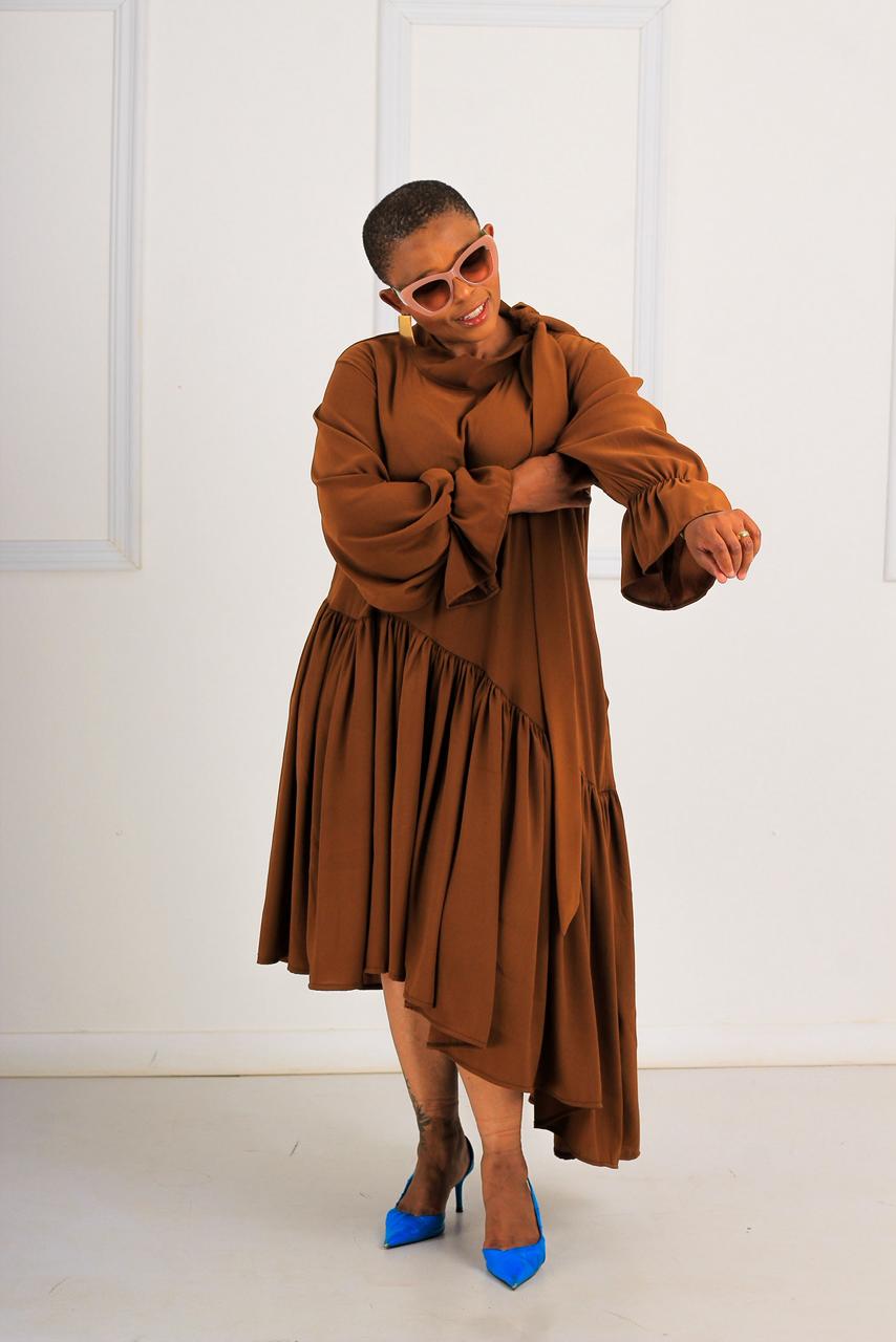 Tik Tok asymmetrical dress