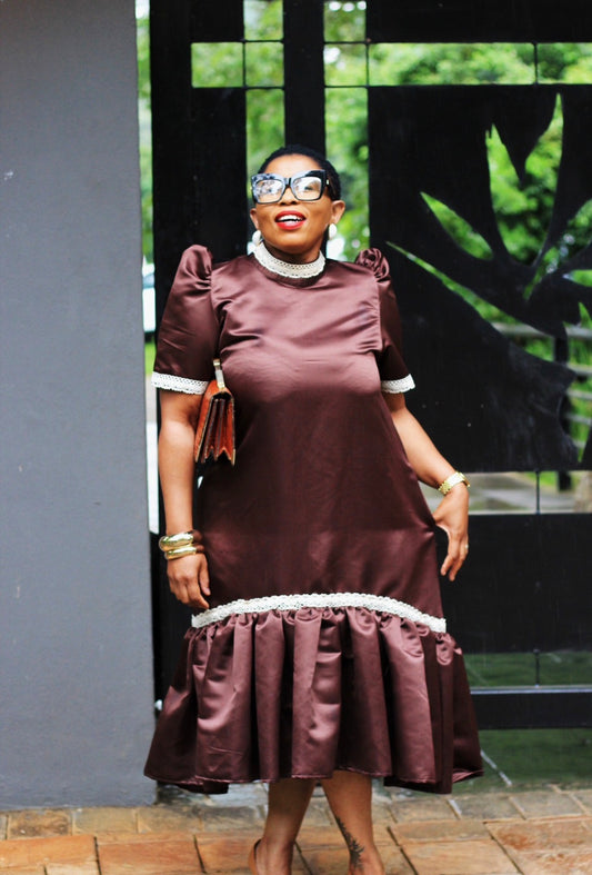 Gathered dress