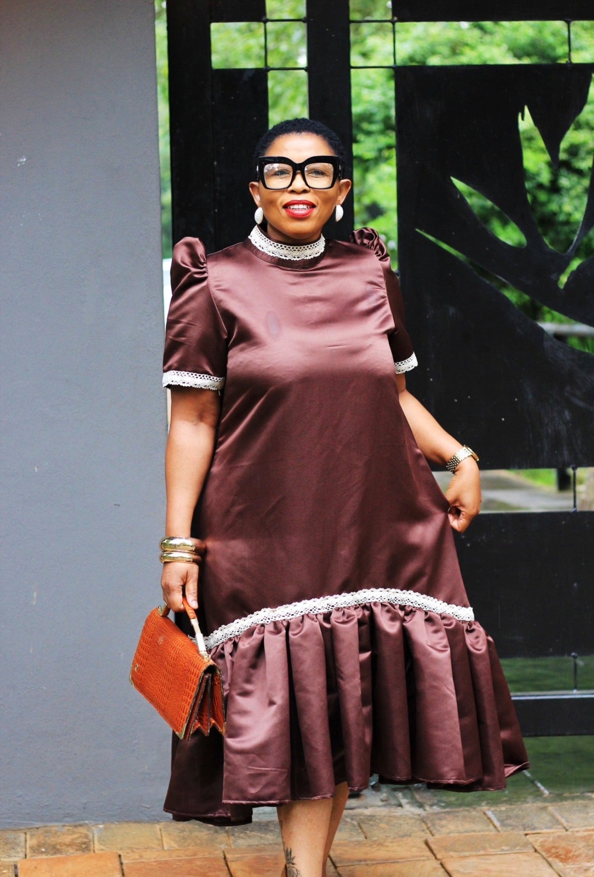 Gathered dress