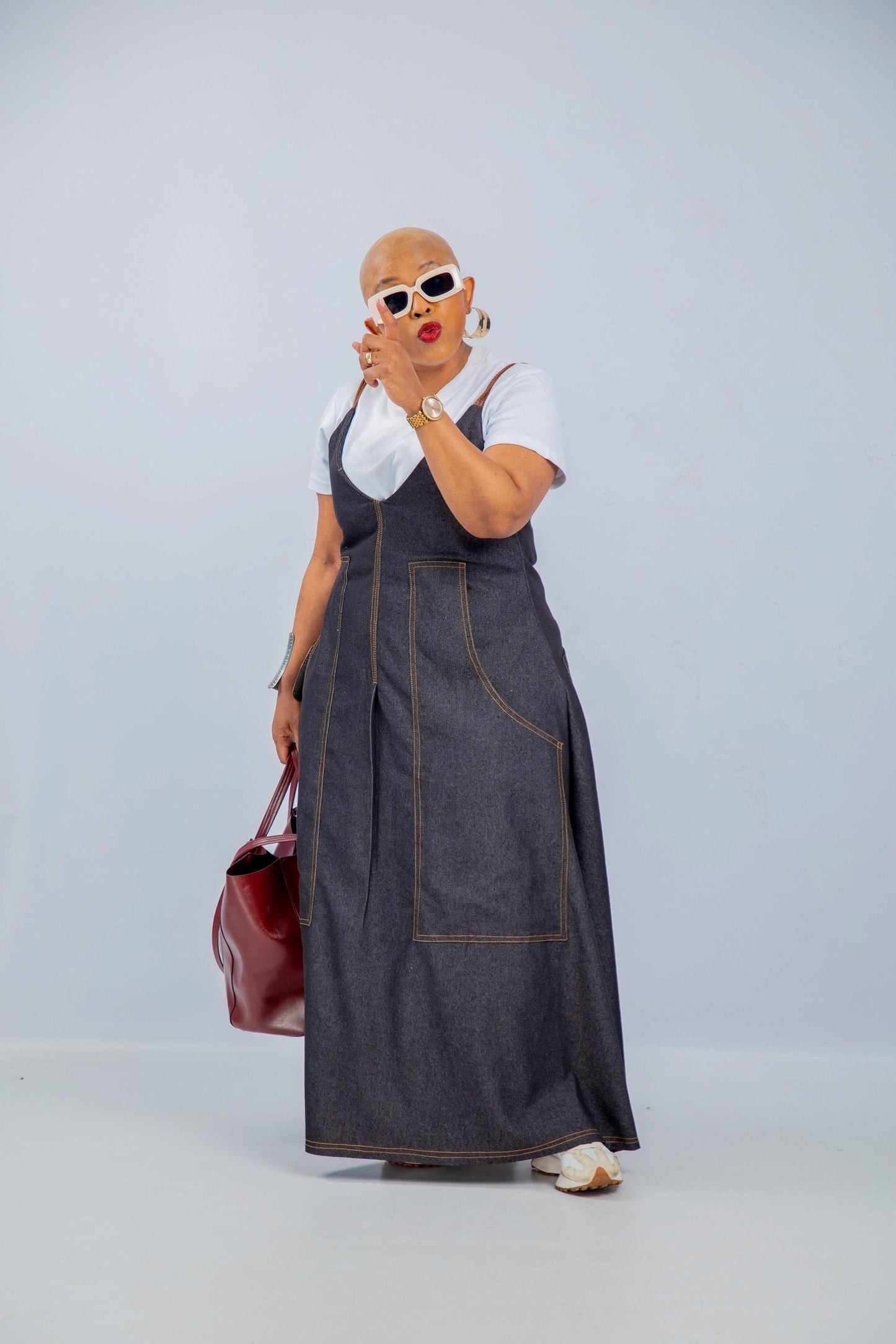 Denim dress