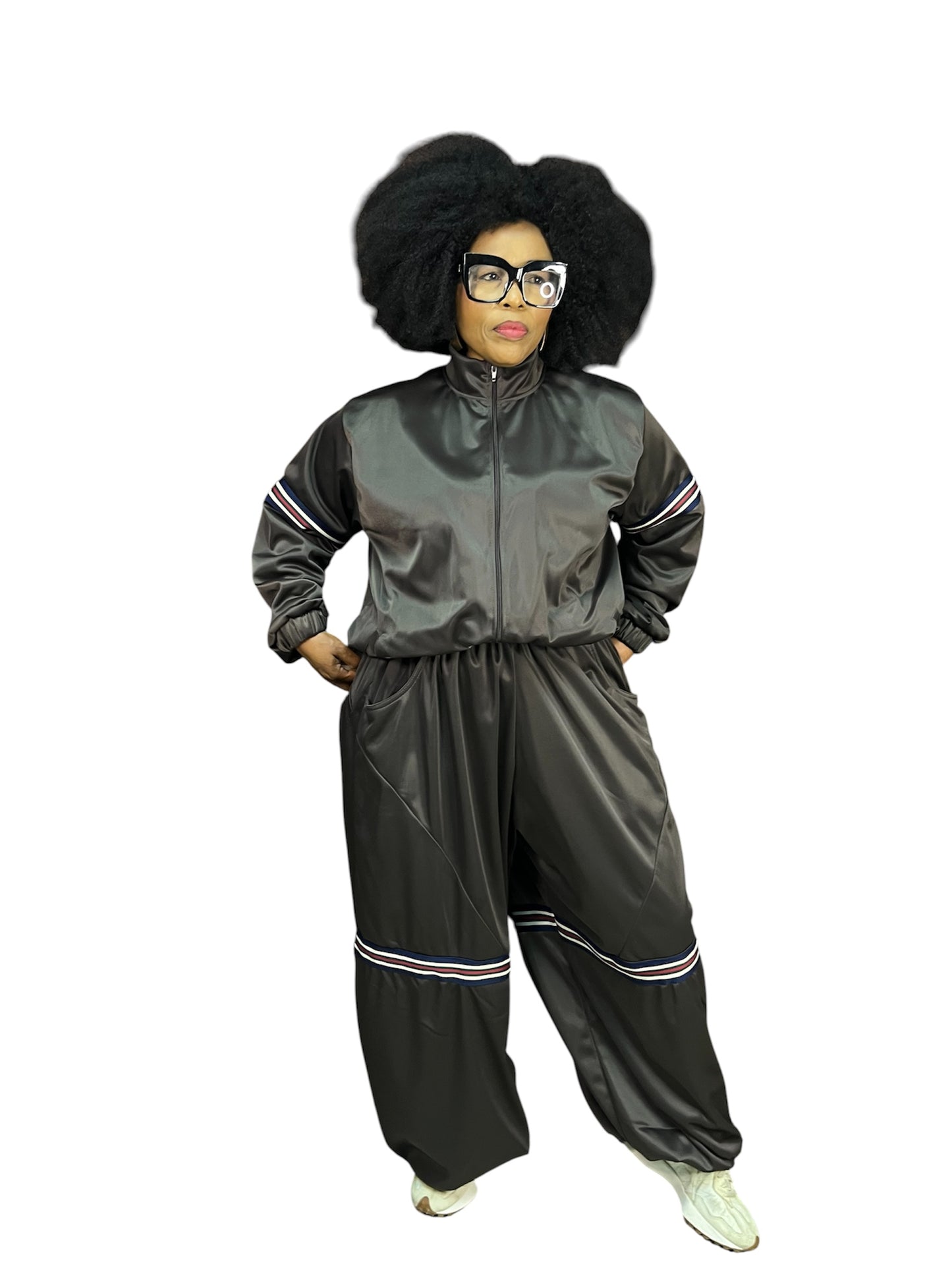 Brown tracksuit