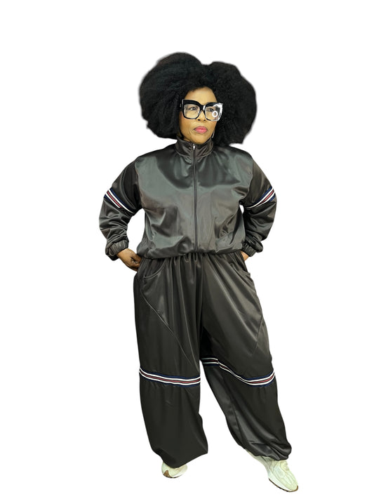 Brown tracksuit