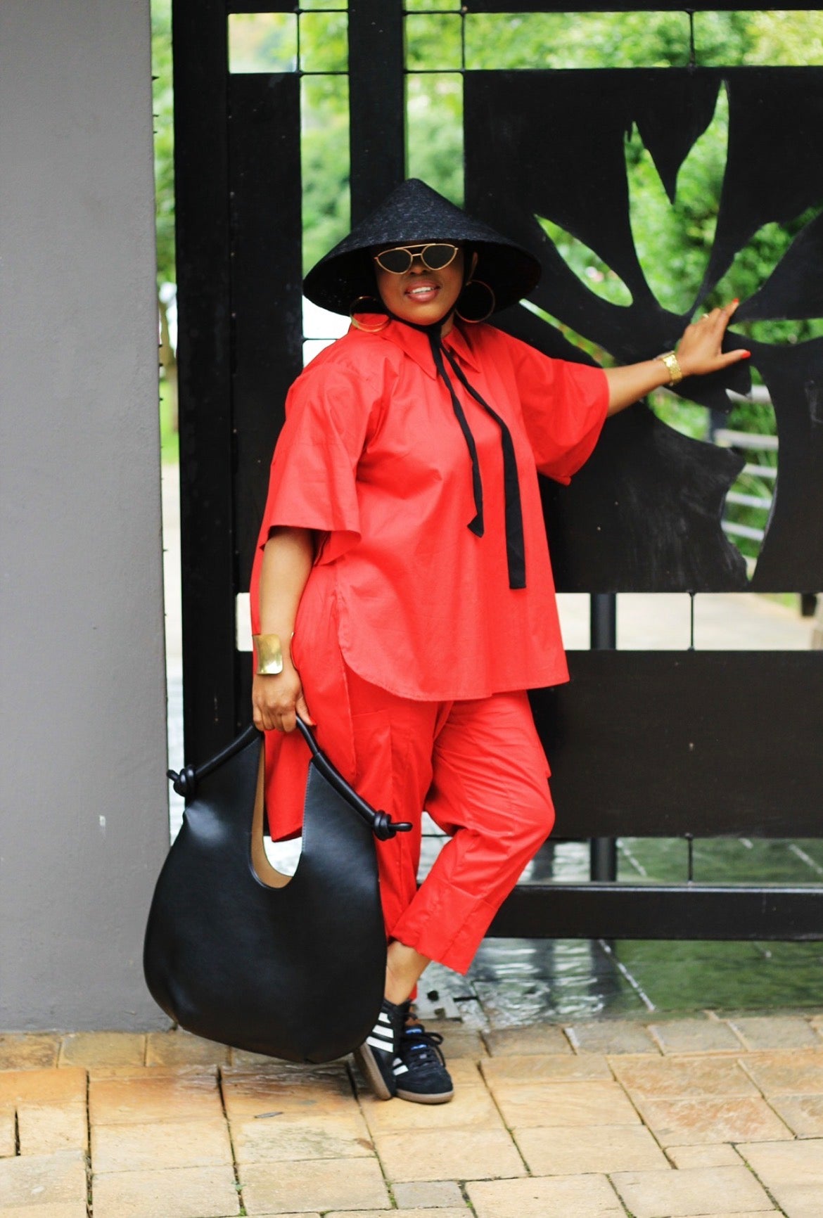 Stretch poplin set