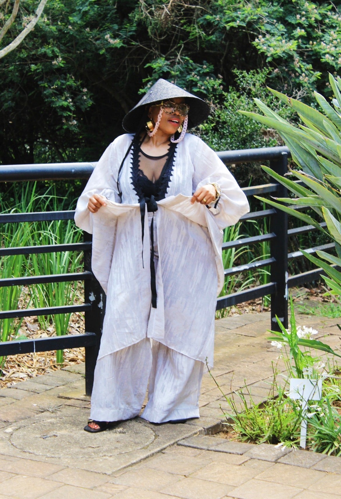 Kimono, pants & harem pants