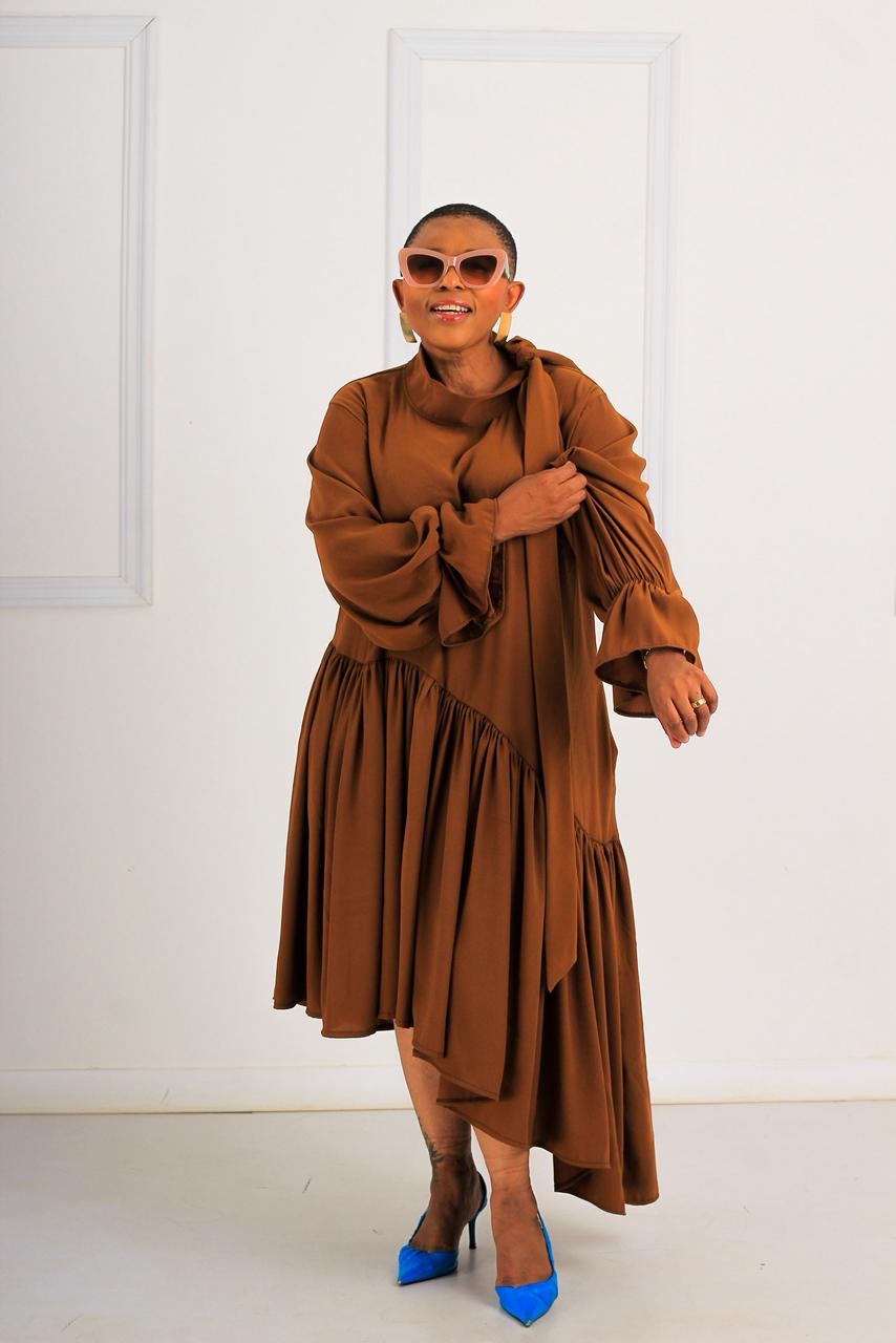 Tik Tok asymmetrical dress