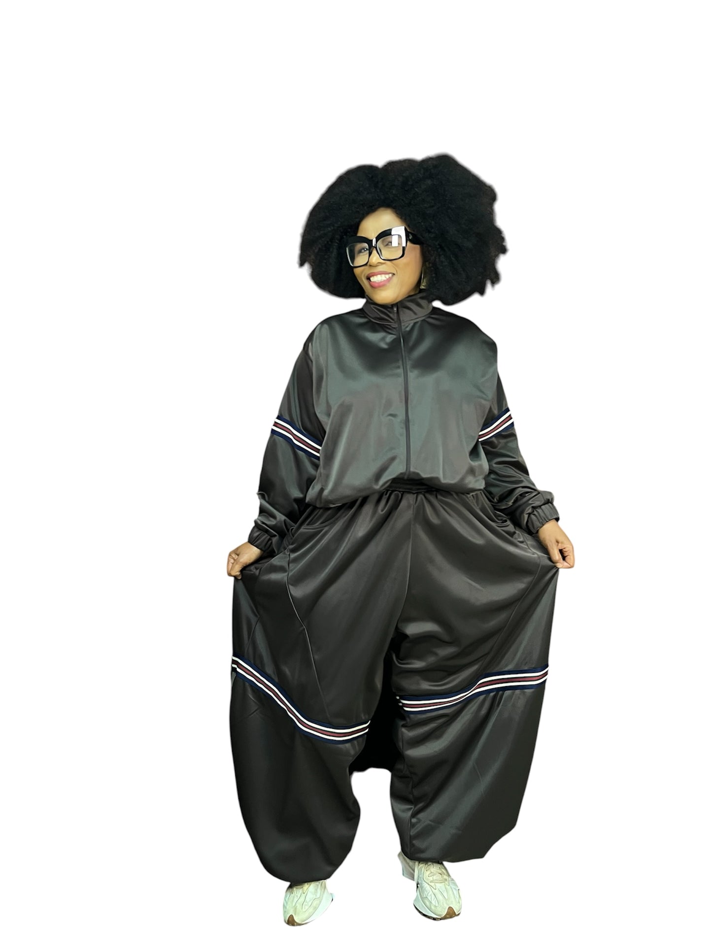 Brown tracksuit