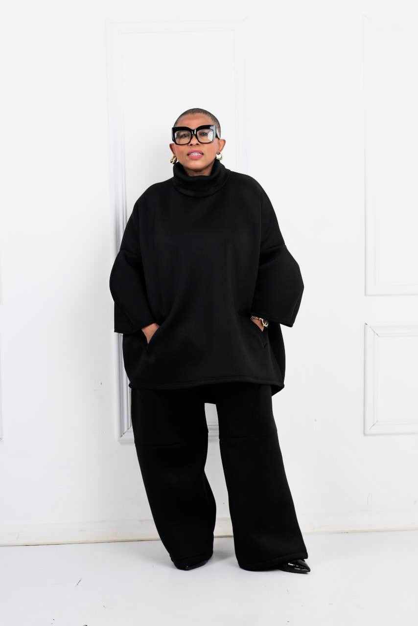 Black oversized set