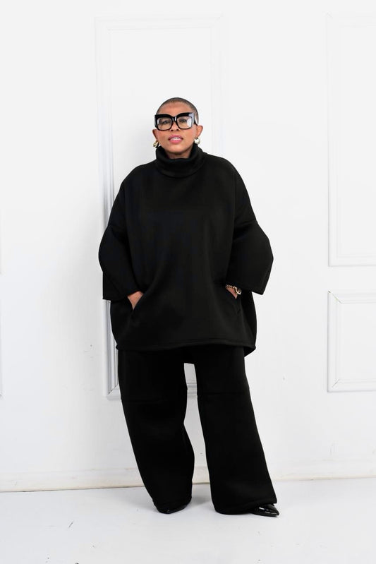Black oversized set