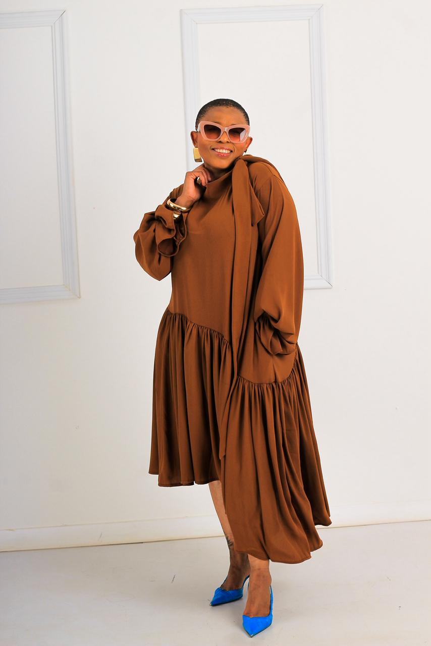Tik Tok asymmetrical dress